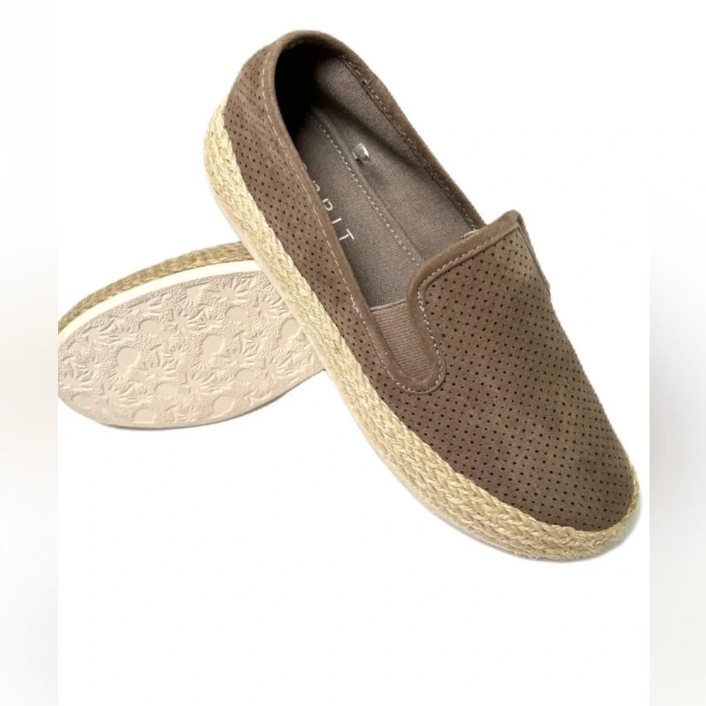 Espirit Emilia Sueded Textile Upper Espadrille Shoes